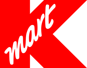 Kmart 1990 logo