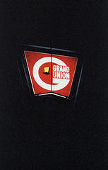 Grand Union grocery store sign, Scotia, New York